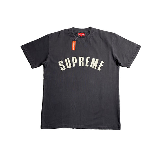 SUPREME CRACKED ARC S/S TOP TEE BLACK