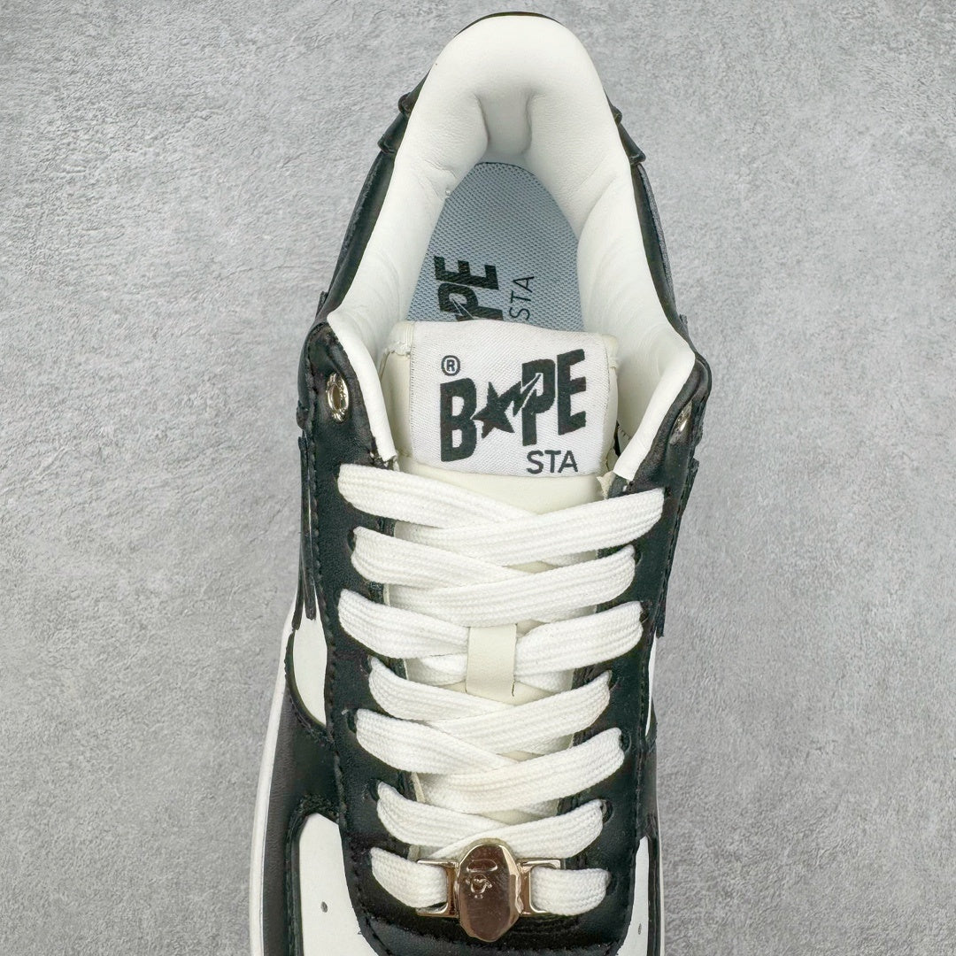 A Bathing Ape Bape Sta White Black