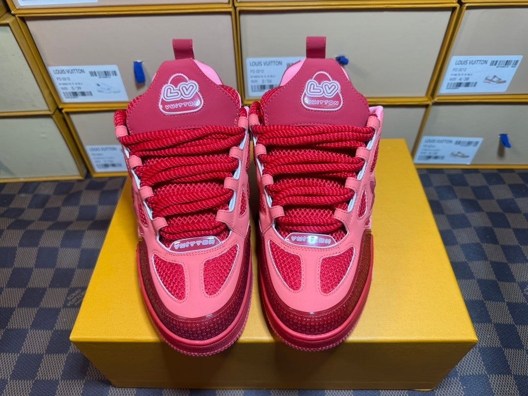 Louis Vuitton Skate Sneaker Red