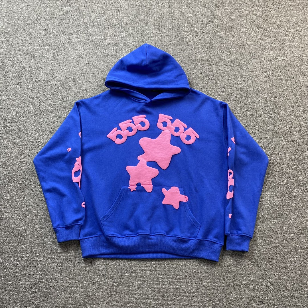 SP5DER BELUGA HOODIE BLUE