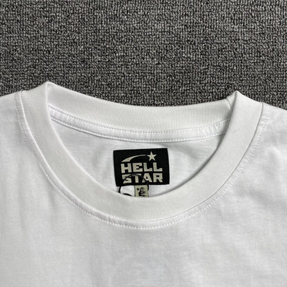 HELLSTAR BIKER TOUR TEE WHITE