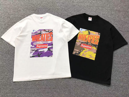 SUPREME WHEATIES TEE WHITE