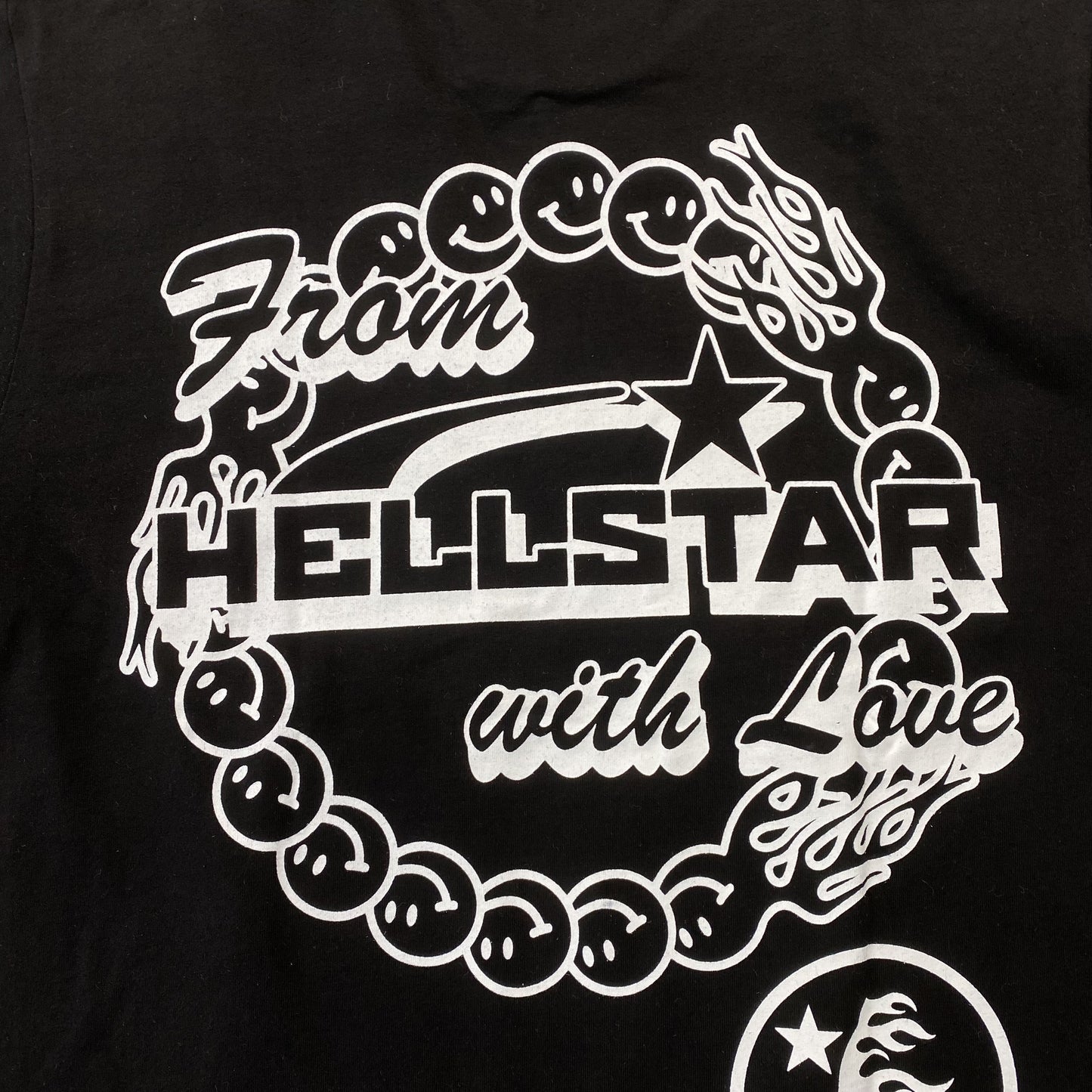 HELLSTAR STUDIOS GLOBE TEE BLACK