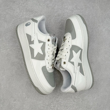 A Bathing Ape Bape Sta Low #6 Gray