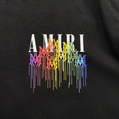 AMIRI MA DRIP COLLAGE TEE BLACK