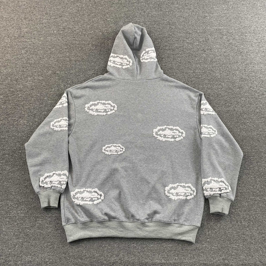 Corteiz x Denim Tears Island Wreath Jacket Grey