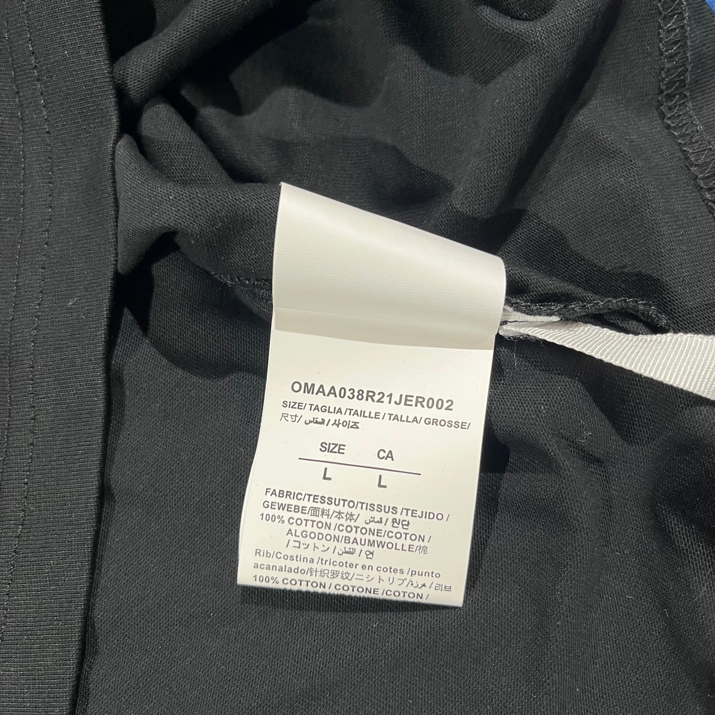 Remera Off White Metal Arrow Negra L