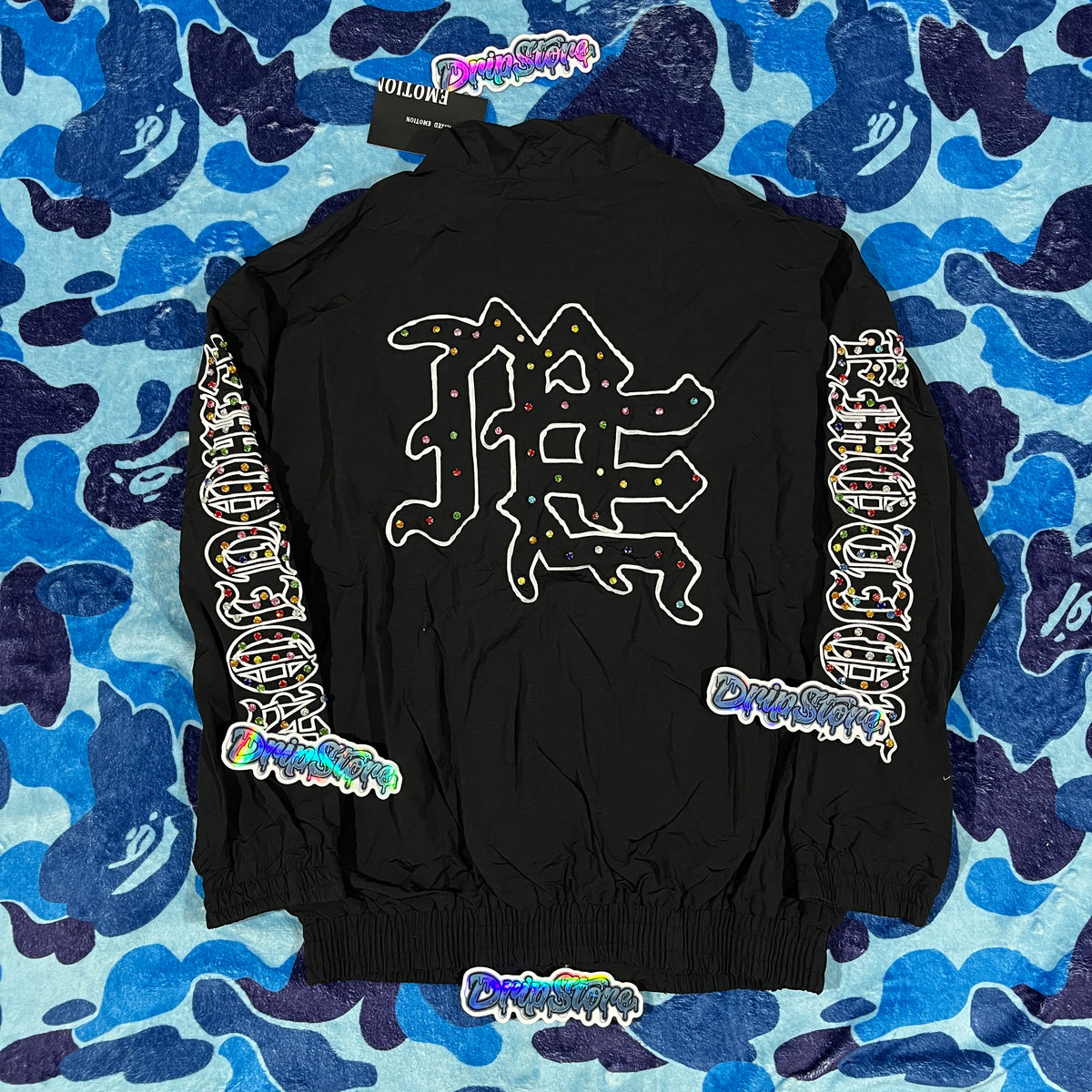Mixed Emotion Gem Jacket Black