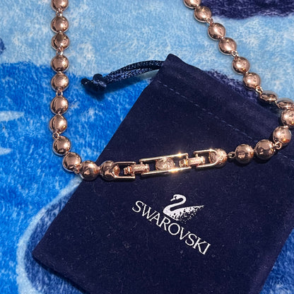 Gargantilla Swarovski Angelic Dorado