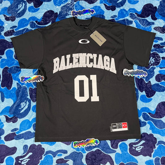 Remera Balenciaga Basketball Negra M