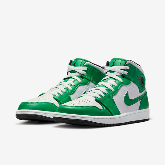 JORDAN 1 MID LUCKY GREEN