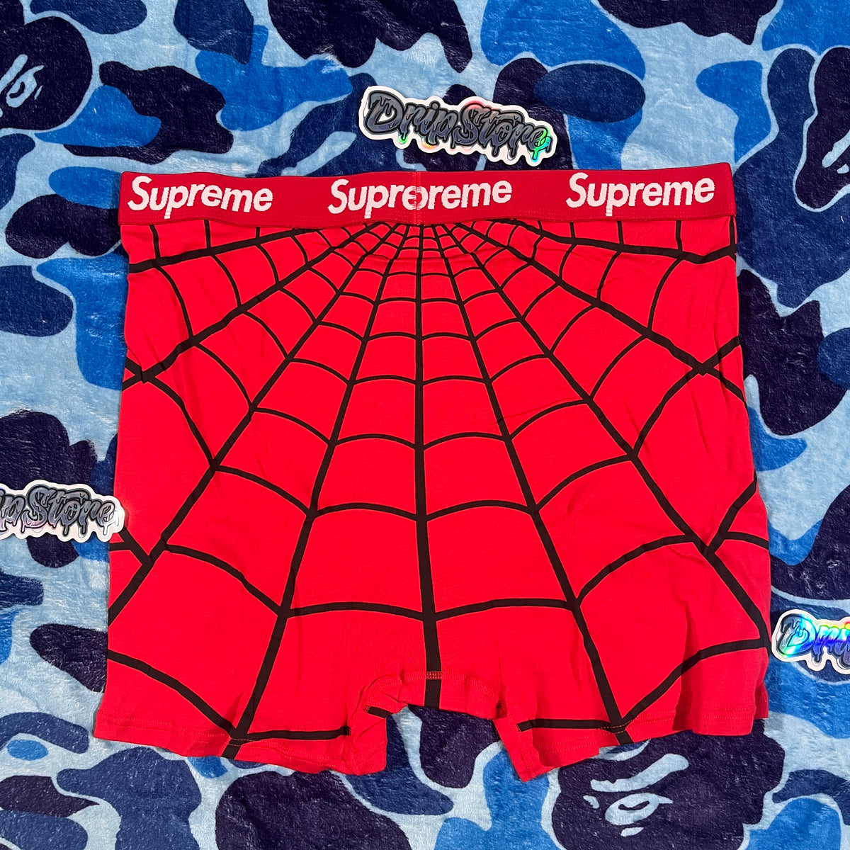 Boxer Supreme Spider-Man Rojo XXL x2