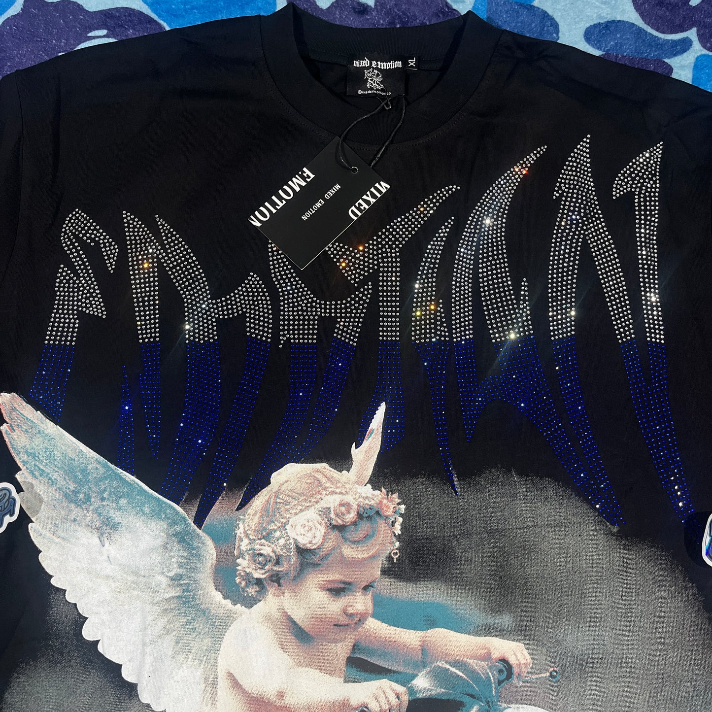 Remera Mixed Emotion Jetsky Negra XL