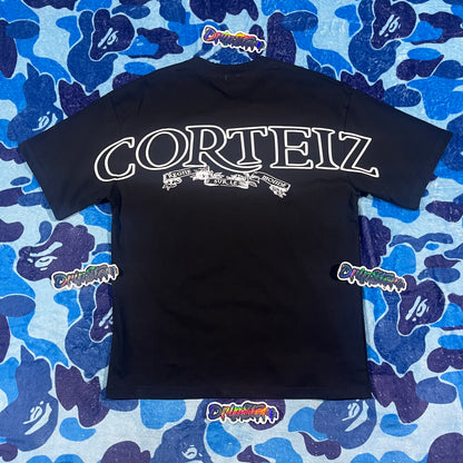 Remera Corteiz Negra M, L Y XL