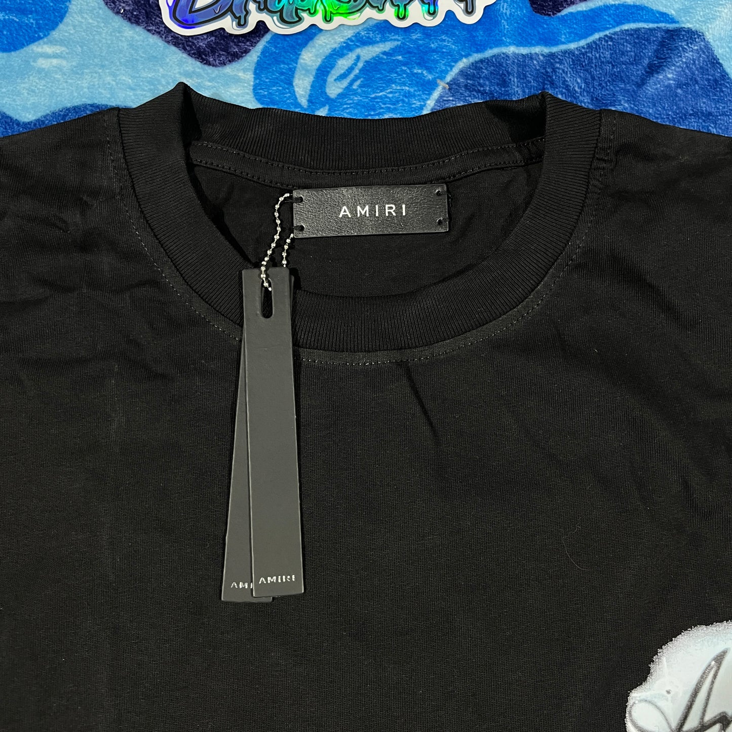 Remera Amiri Paradise Airbrush Negra XL