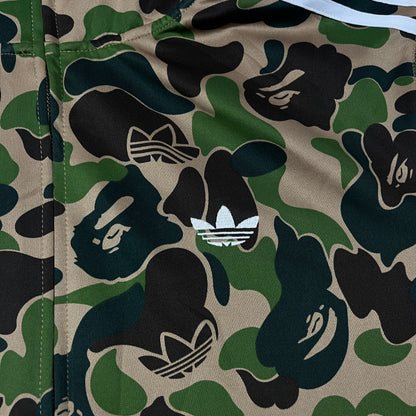 Campera Bape x Adidas Shark Verde Camo XXL