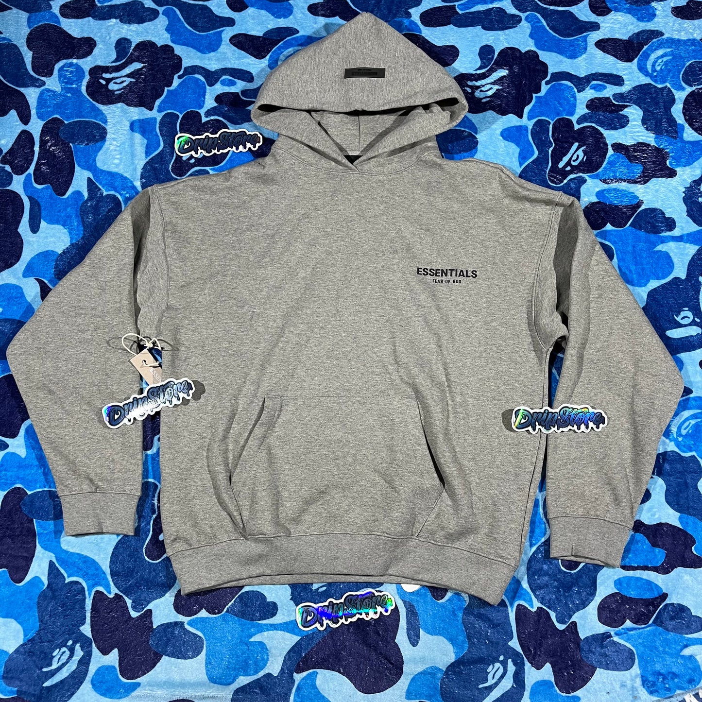 Buzo Essentials Gris M