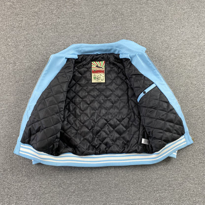 Corteiz-Leather-Jacket-Blue-6-Drip Store Argentina