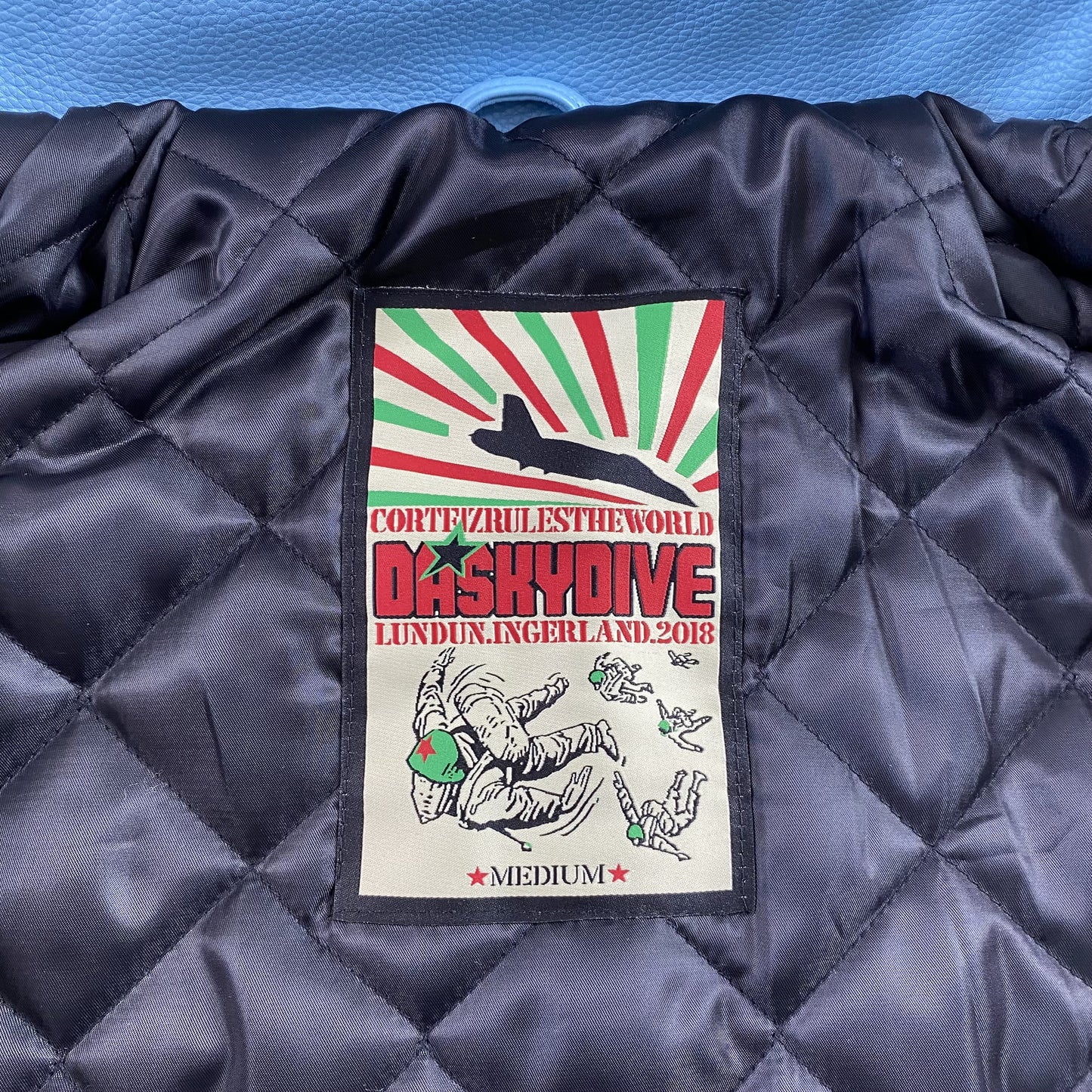 Corteiz-Leather-Jacket-Blue-8-Drip Store Argentina