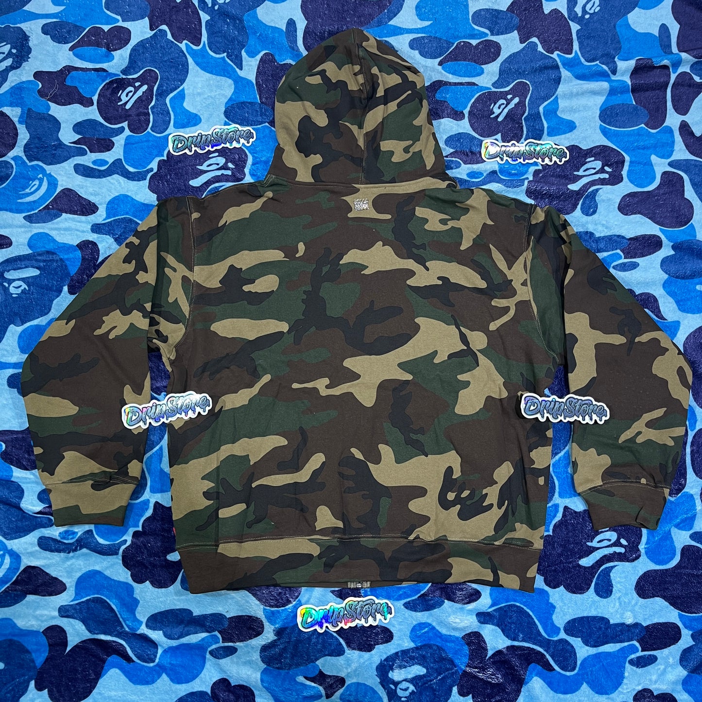 Supreme b.b. Simon Zip Up Jacket Woodland Camo