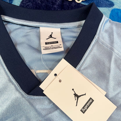 Remera Supreme Jordan Celeste L