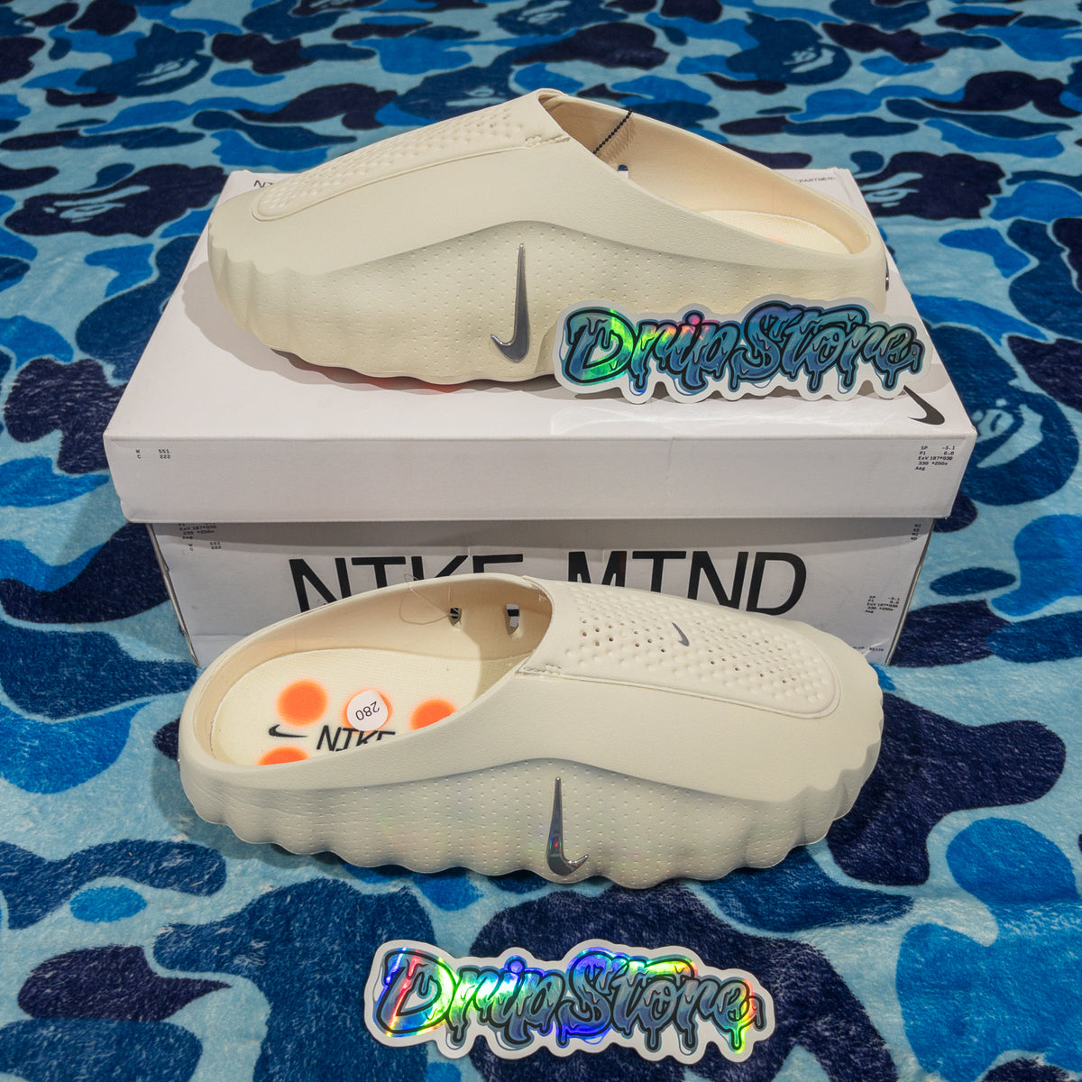 Nike Mind 001 Slide Light Bone