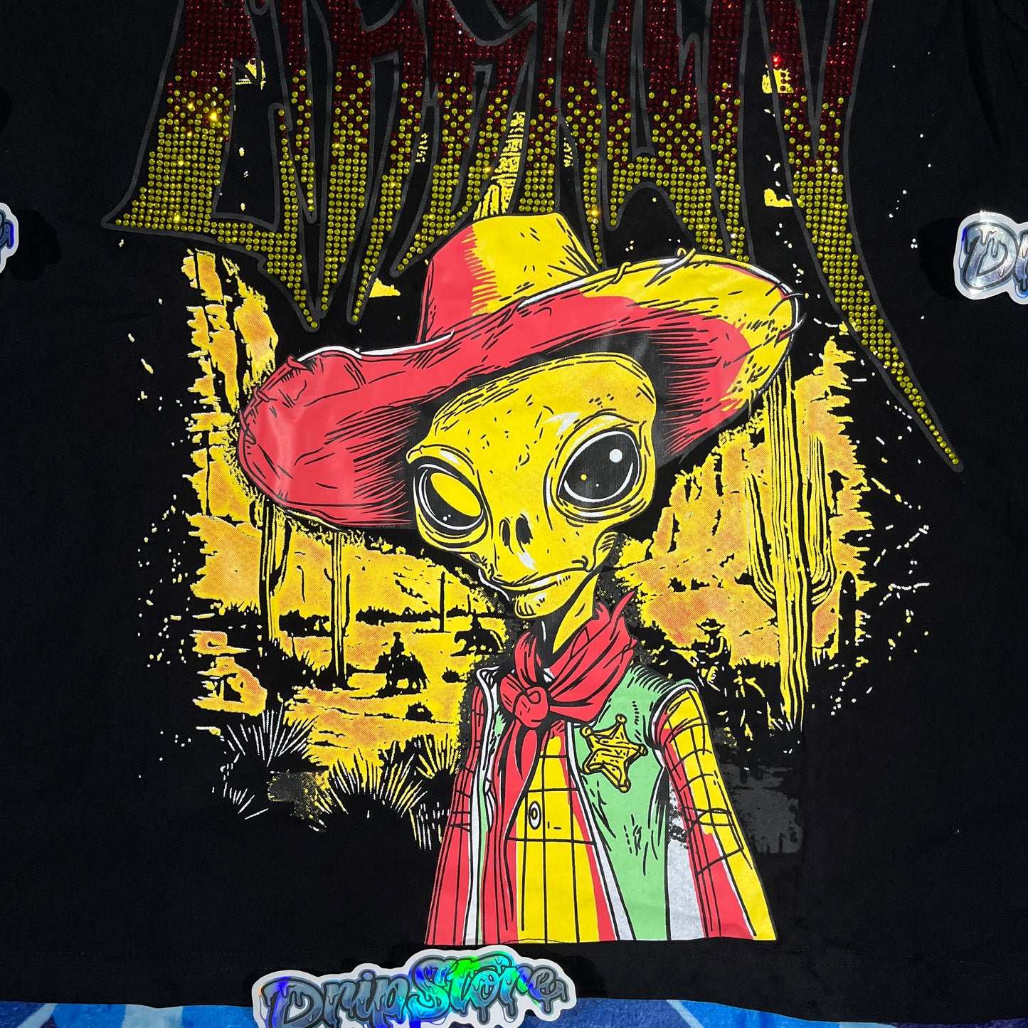 Remera Mixed Emotion Ranger Negra L