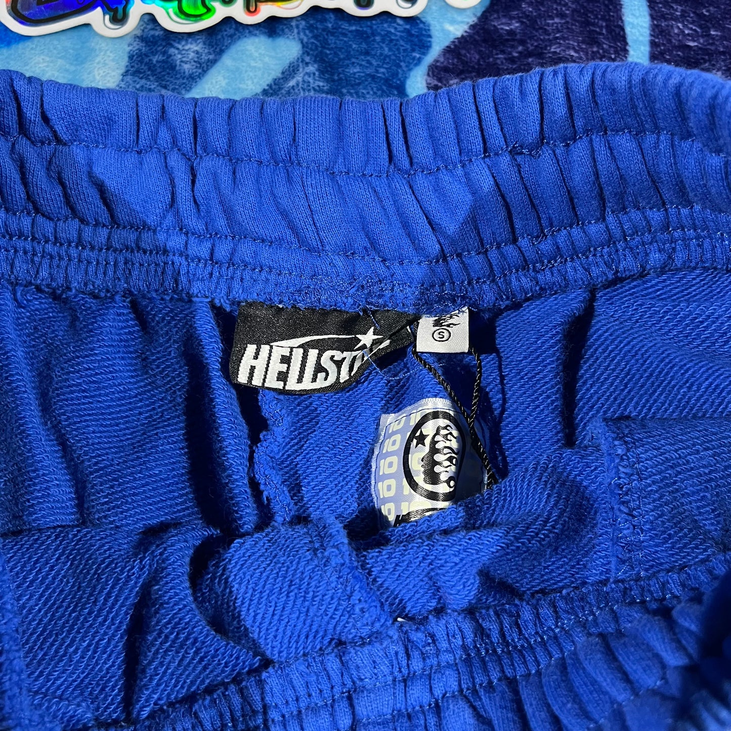 Short Hellstar Warm Up Azul S