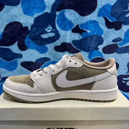 Jordan 1 Low Golf X Travis Scott Neutral Olive