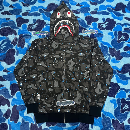 Campera Bape Space Camo (Brilla oscuridad) XL