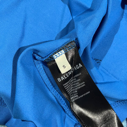 Remera Balenciaga Basketball Azul S