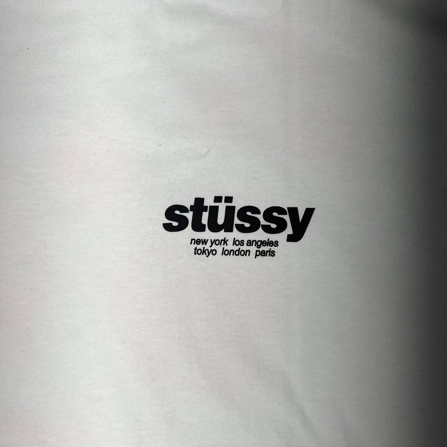 Remera Stussy Rollers Blanca XL