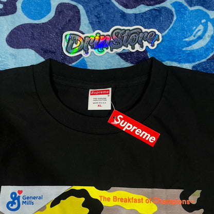 Remera Supreme Wheaties Negra XL