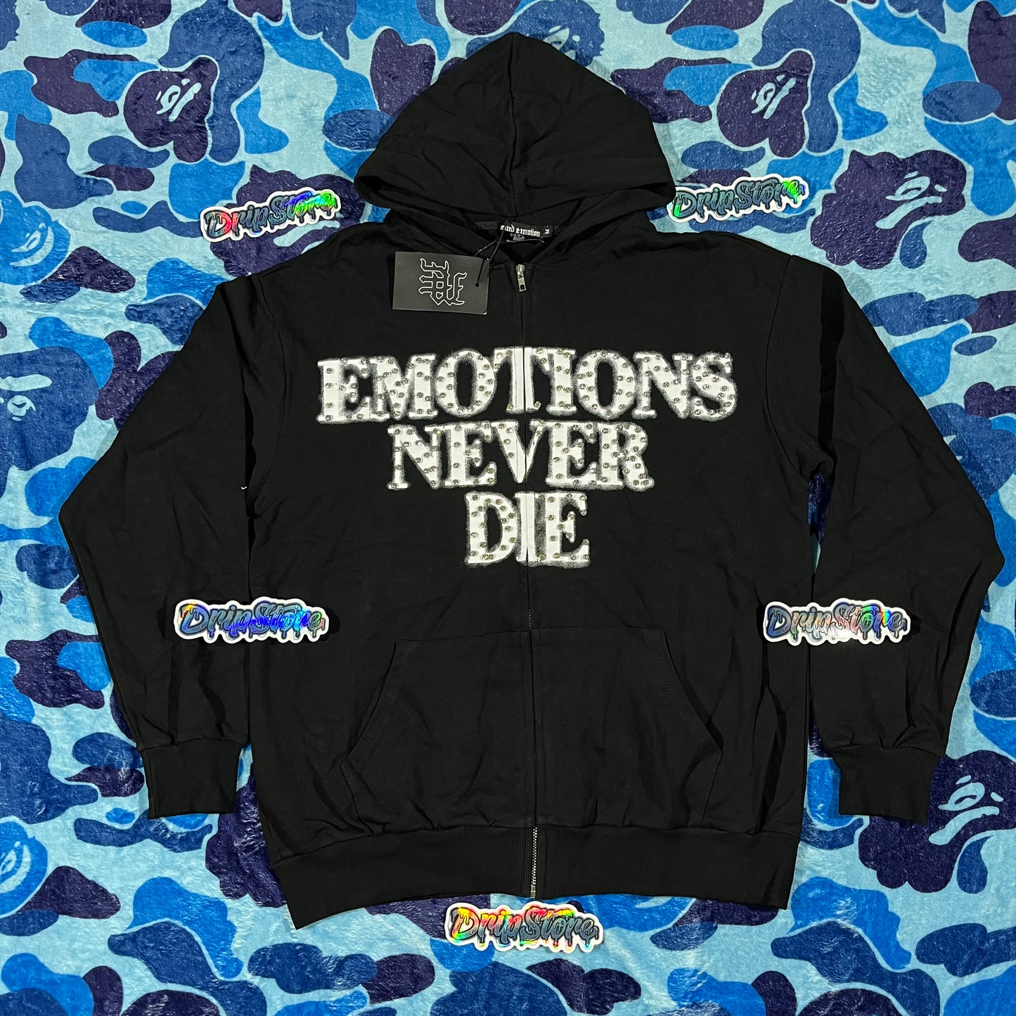 Campera Mixed Emotion End Negra XL