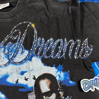 Vale Forever Godfather Black Bling Tee Black