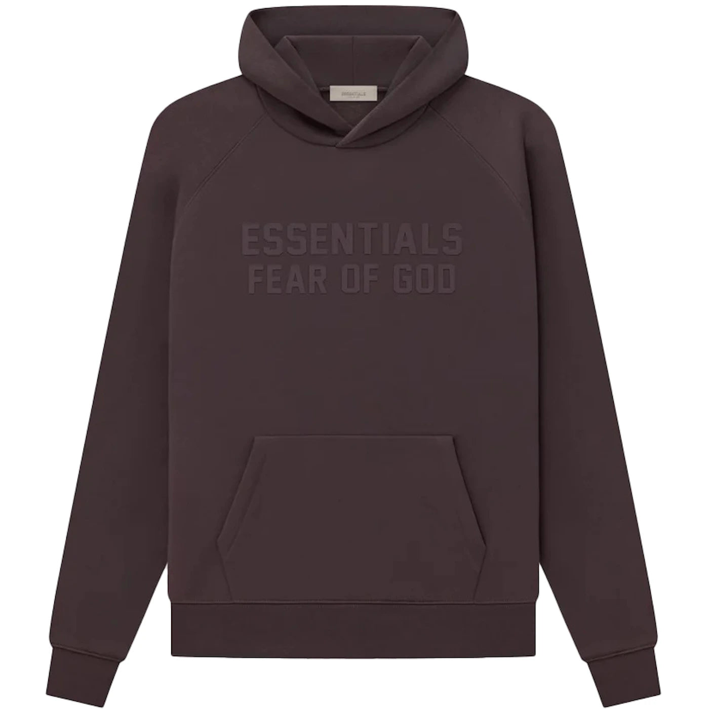 FEAR OF GOD ESSENTIALS HOODIE PLUM