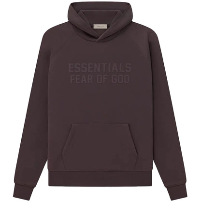 FEAR OF GOD ESSENTIALS HOODIE PLUM