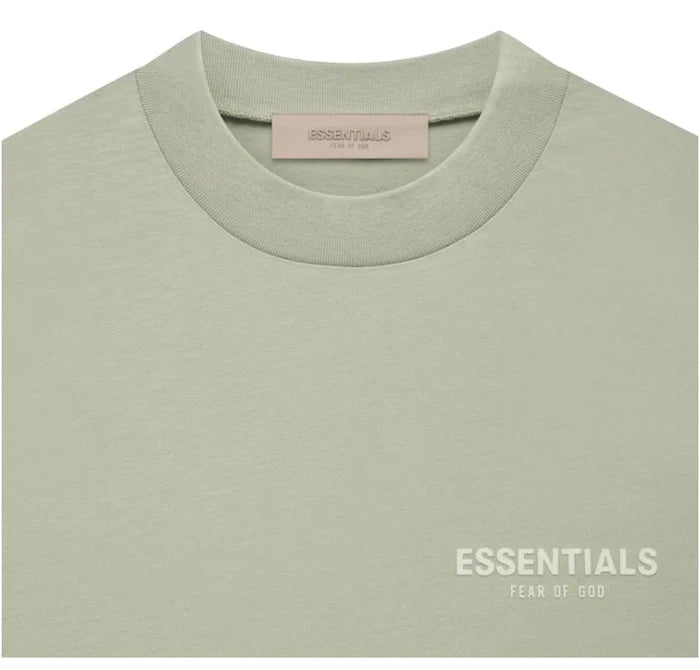 FEAR OF GOD ESSENTIALS TEE SEAFOAM