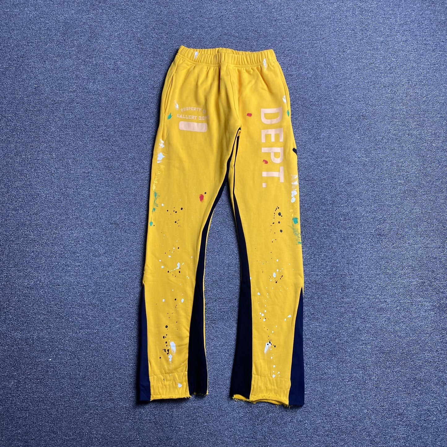 Gallery-Dept-Painted-Sweatpants-Yellow-Drip Store Argentina