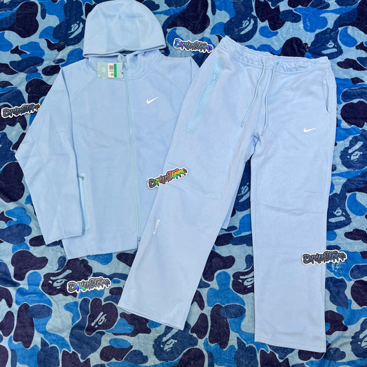 Conjunto Nike x Nocta Tech Fleece Celeste XL