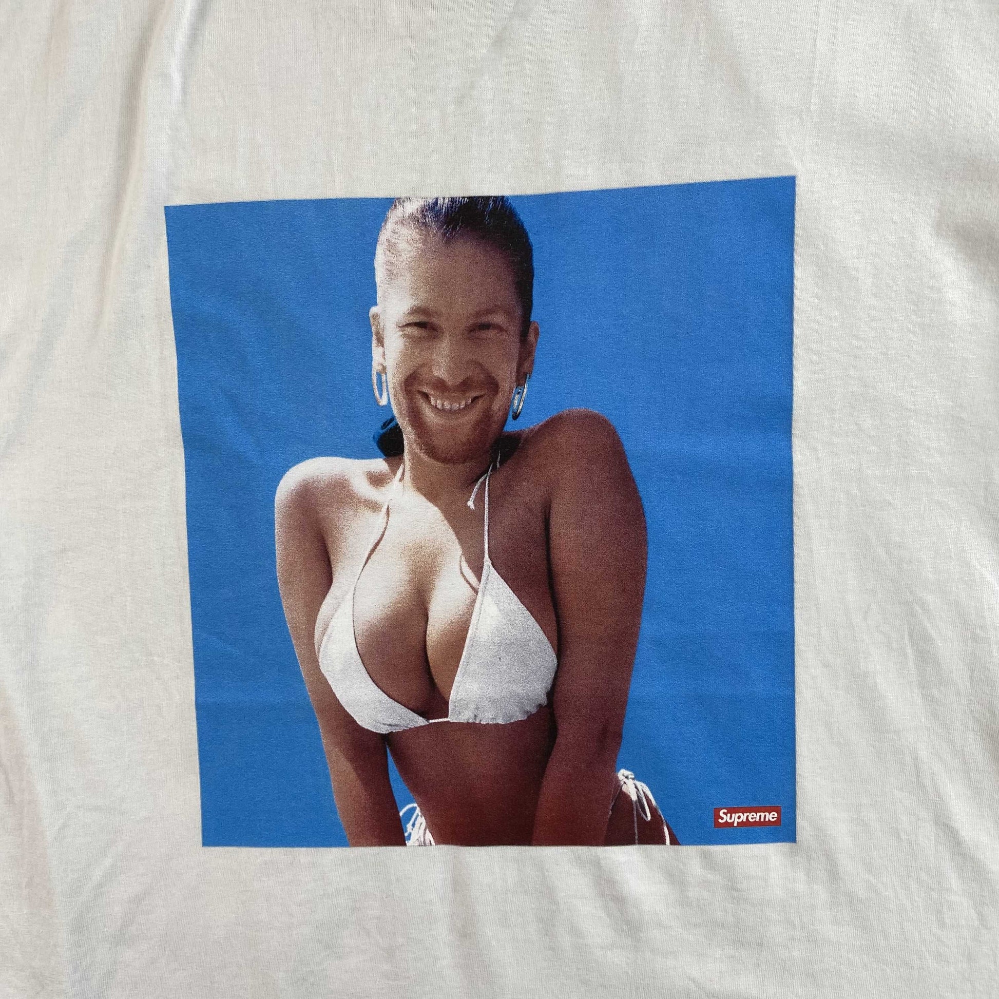 Supreme Aphex Twin Windowlicker Tee White-Drip Store Argentina