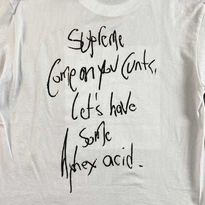 Supreme Aphex Twin Windowlicker Tee White-Drip Store Argentina