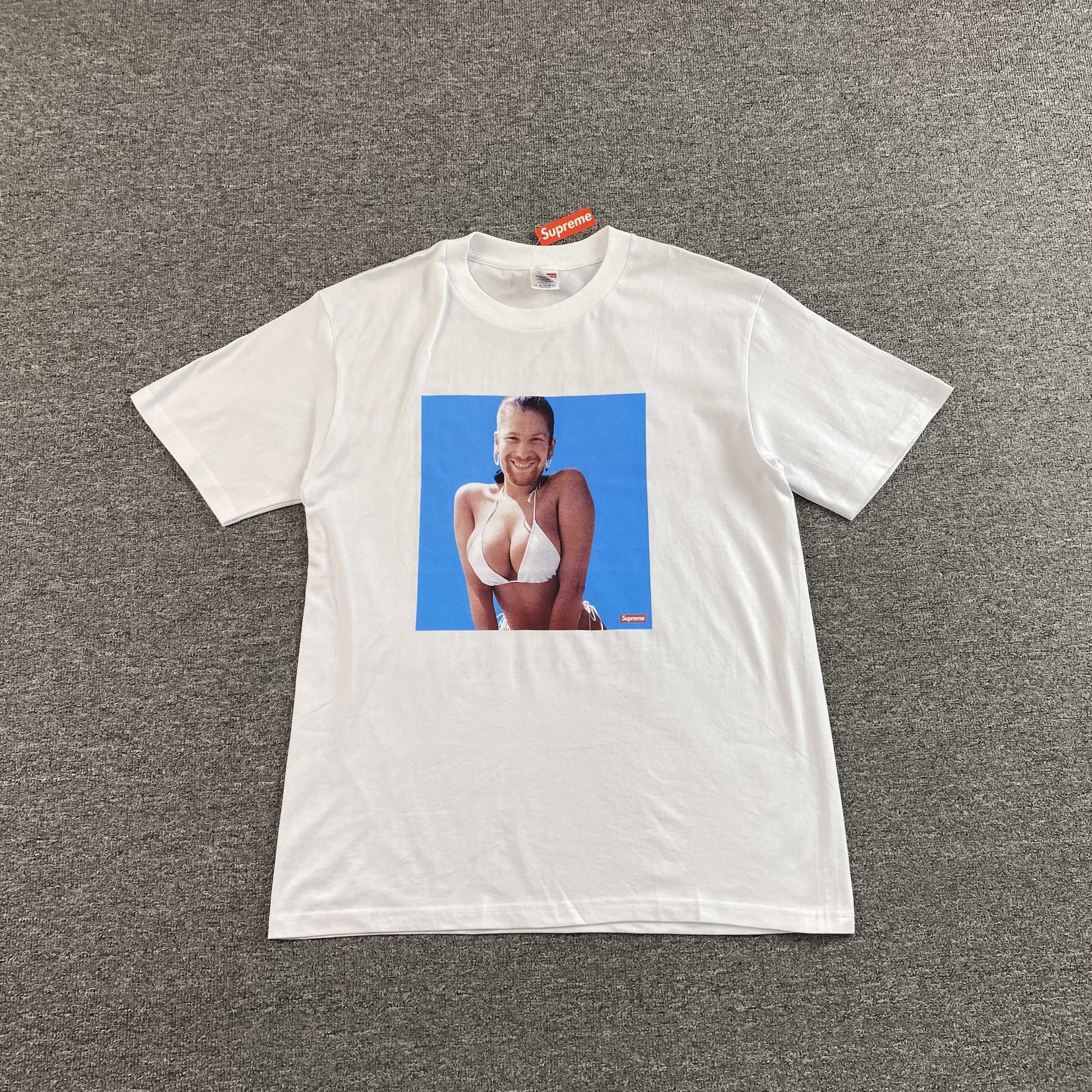 Supreme Aphex Twin Windowlicker Tee White-Drip Store Argentina