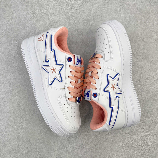 A Bathing Ape Bape Sta BAPY White Pink