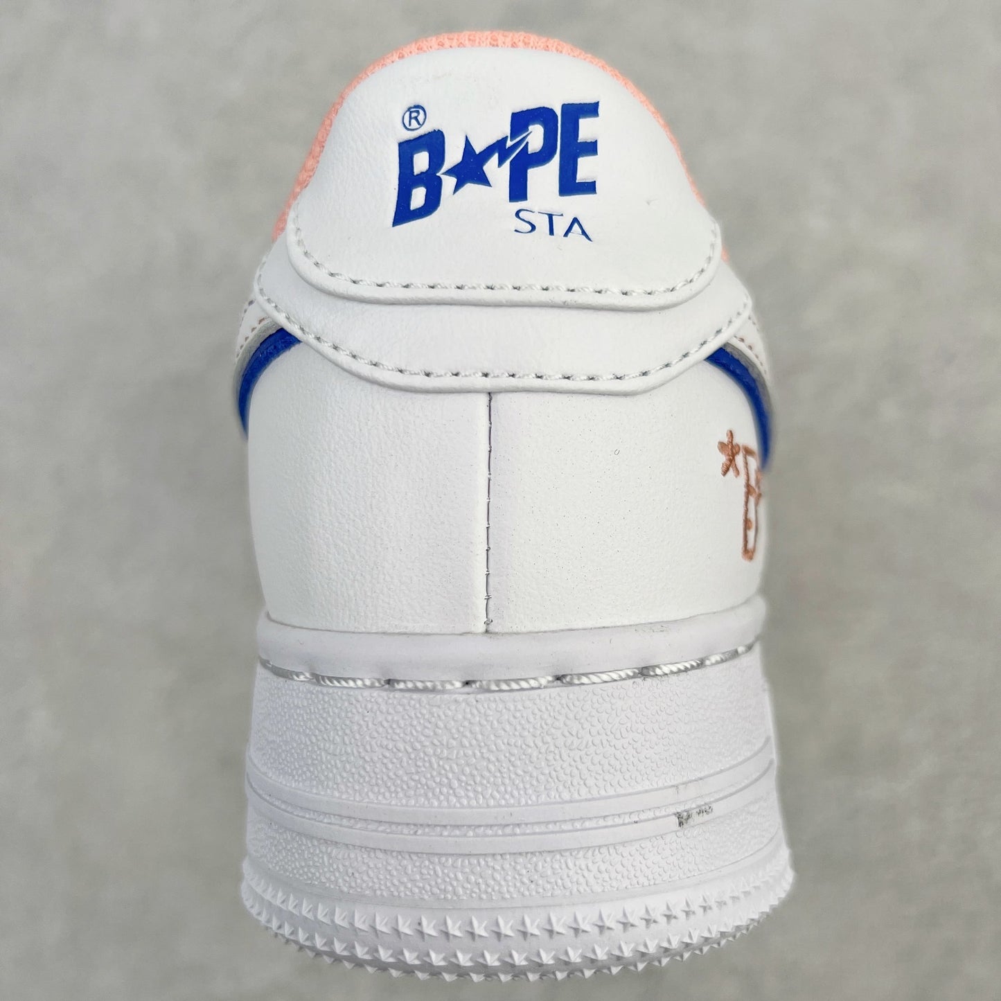 A Bathing Ape Bape Sta BAPY White Pink