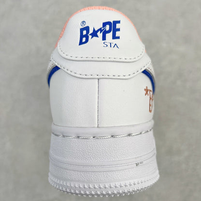 A Bathing Ape Bape Sta BAPY White Pink