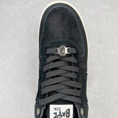 A Bathing Ape Bape Sta Black Suede
