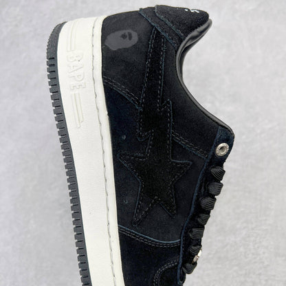 A Bathing Ape Bape Sta Black Suede