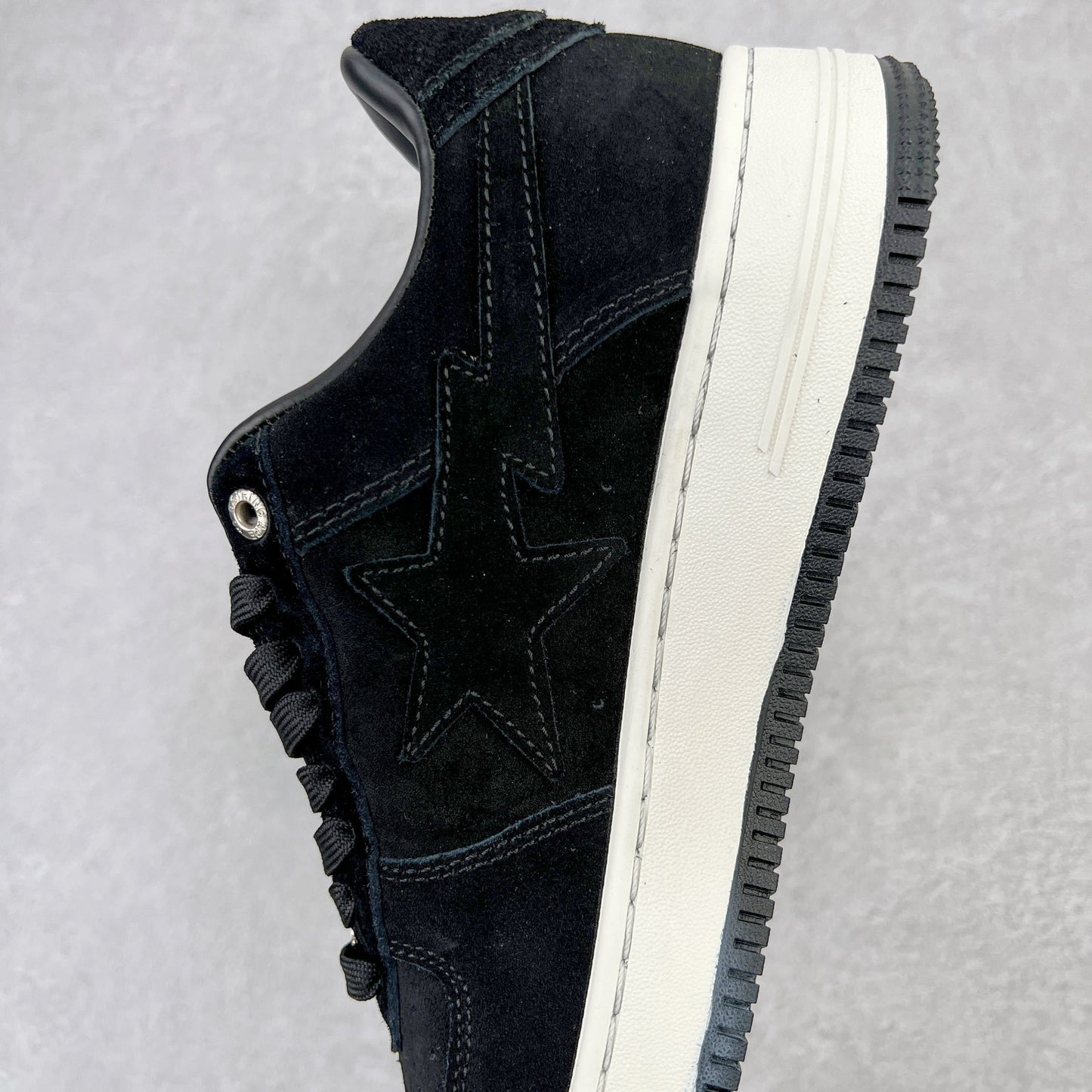 A Bathing Ape Bape Sta Black Suede