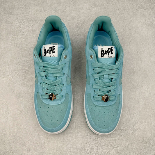 A Bathing Ape Bape Sta Blue Suede